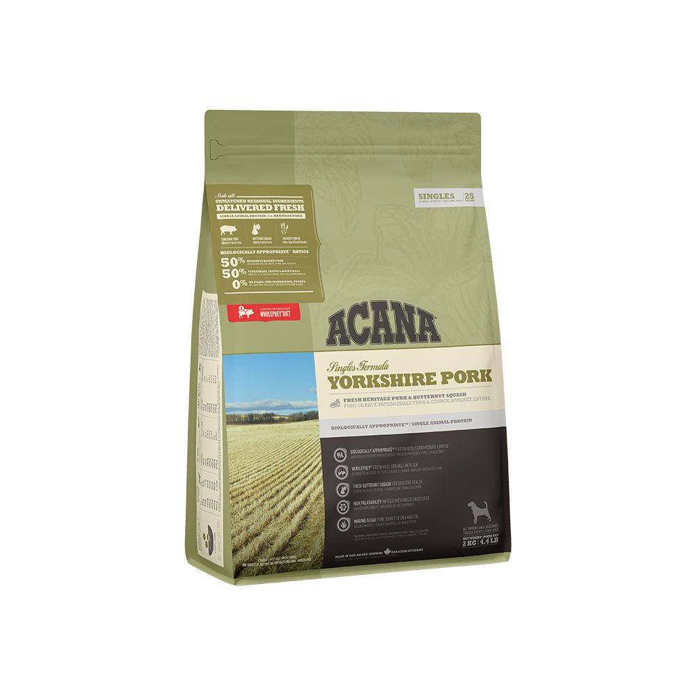 Sucha karma dla psa - ACANA YORKSHIRE PORK DOG 2 Kg