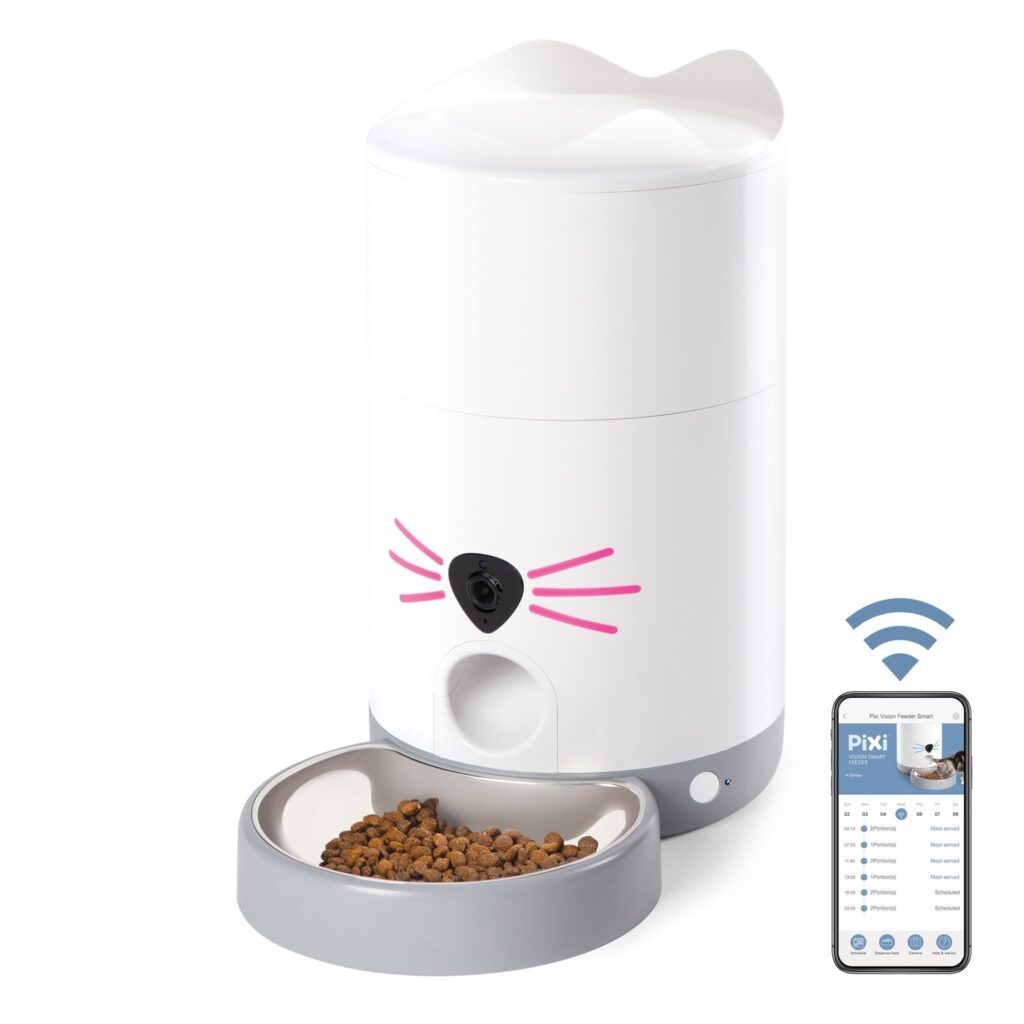 Pixi Smart Feeder Vision – Karmidło Automatyczne Dla Kota z Kamerą