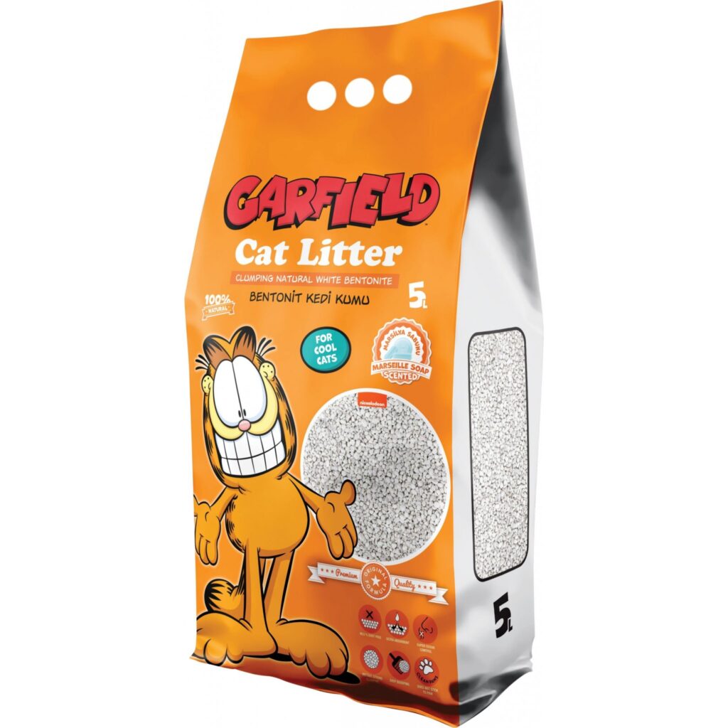 Żwirek Dla Kota Garfield - Mydło Marsylskie- 5L