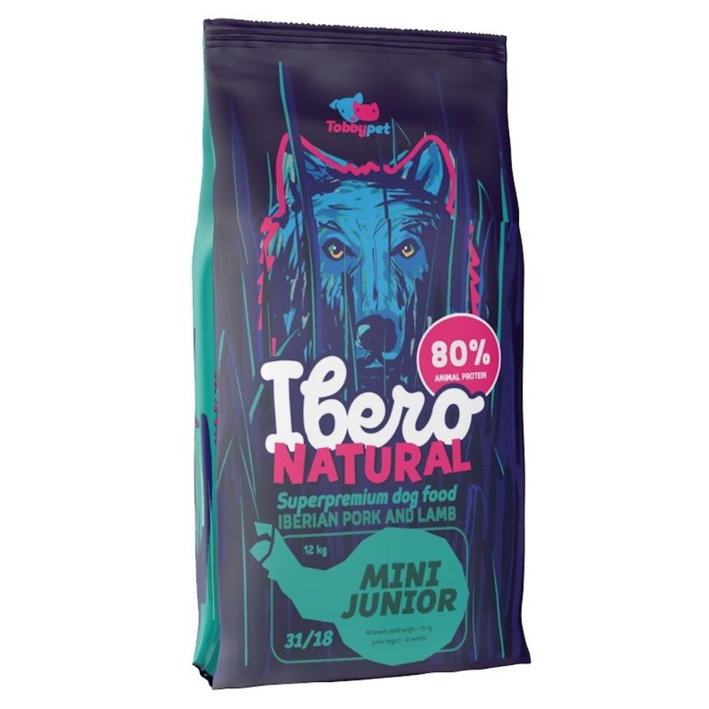 Karma sucha dla szczeniąt małych ras – Ibero Natural Mini Junior