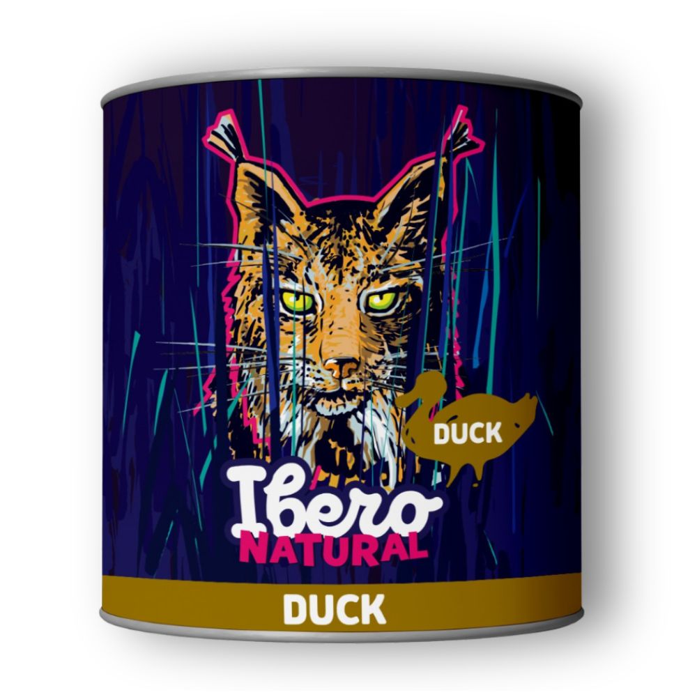 Ibero Natural Cat Kaczka – 200 g