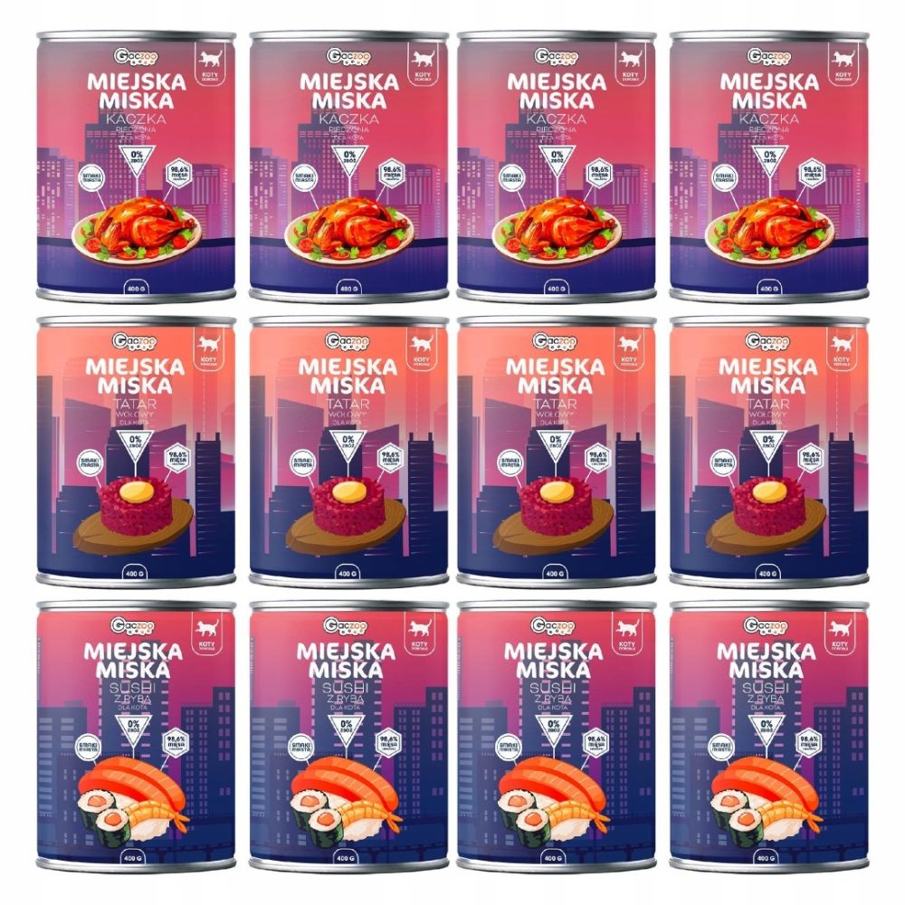 Gaczoo Miejska Miska – Zestaw Smaków Miasta L