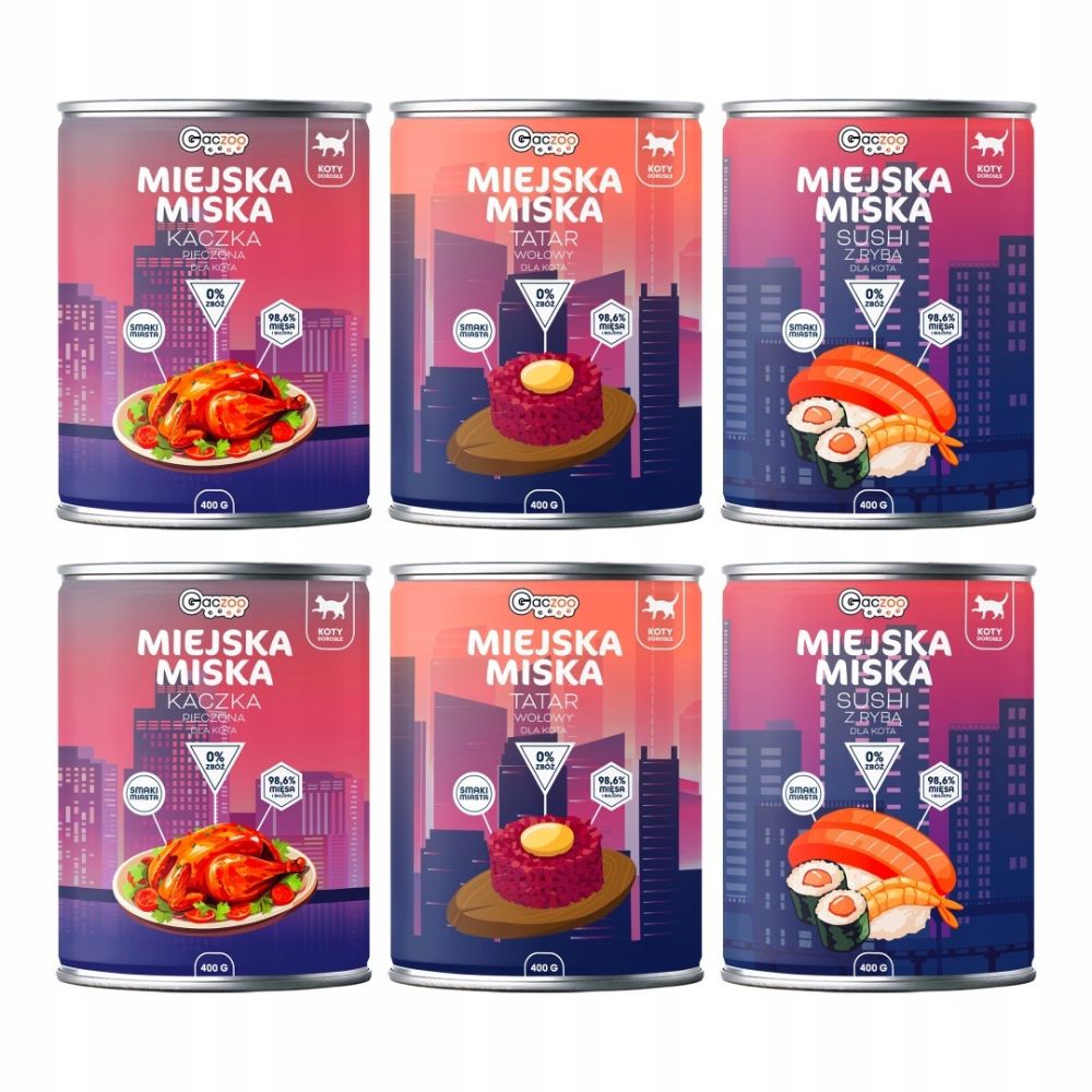 Gaczoo Miejska Miska – Zestaw Smaków Miasta