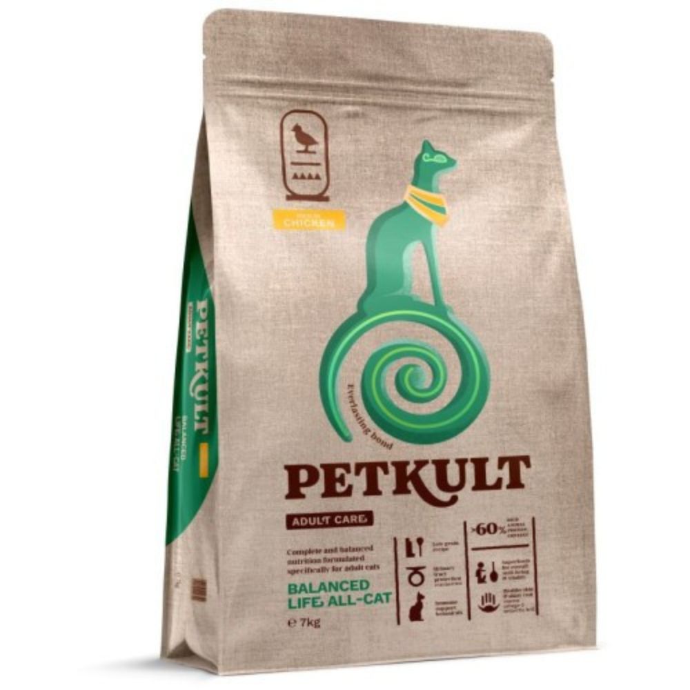 Petkult Cat Balanced Life Kurczak – 7 kg