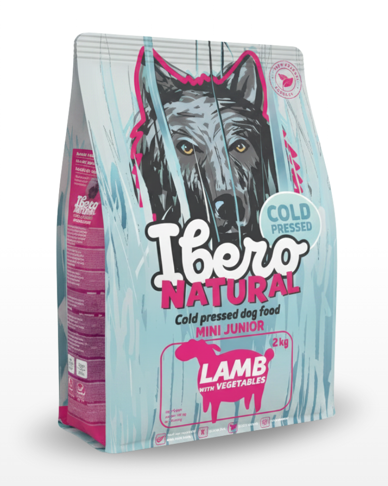 Ibero Cold Press Dog Mini Junior Lamb